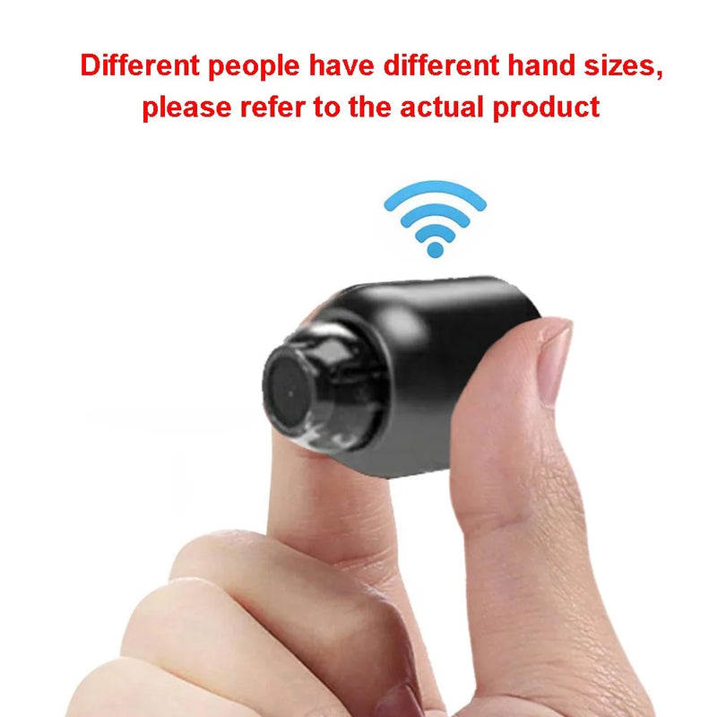 720P Mini WiFi Camera Included Sound Detector App Control for Home Office Micro USB Baby Monitor Take Screenshots Record Videos