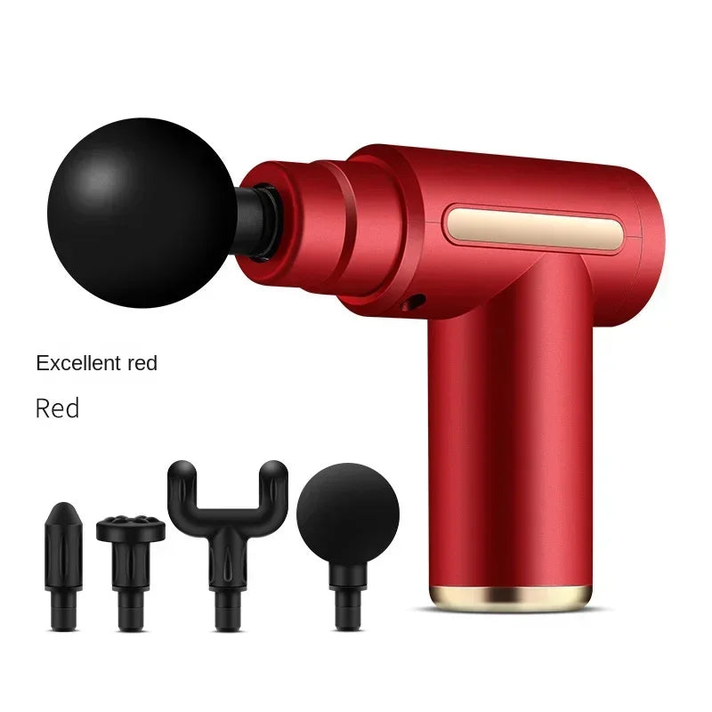 USB Mini Massage Gun Fascia Machine Muscle Relaxation Vibrating Gun Rod Massage Fitness Equipment Neck Grab Fascia Gun